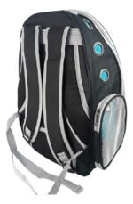 Mochila Cápsula Polarizado Azul Portátil Mascota Perro Gato - Imagen 3