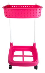 Carrito Organizador Multiuso Canasto Con Ruedas Baño Cocina - Imagen 12