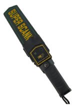 Scanner Detector Metales Manual Portátil Seguridad Negro