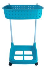 Carrito Organizador Multiuso Canasto Con Ruedas Baño Cocina - Imagen 16