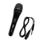 Micrófono Knup Dinámico Alta Fidelidad Con Cable Kp-m0015a Color Negro