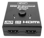 Switch Splitter Hdmi Bidireccional 4k Full Hd Color Negro - Imagen 3