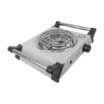 Anafe Cocina Cocinilla Eléctrico 1000w 1 Hornalla Con Asas Blanco