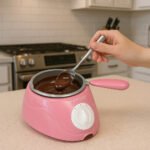 Maquina Fundir Chocolate Caliente Fondue + Moldes Bombones - Imagen 8