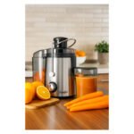 Juguera Extractor Eléctrica 400w 1,5 Litros 2 Velocidades Plateado - Imagen 8