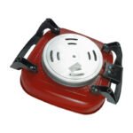 Olla Sartén Eléctrica Tapa Vidrio Antiadherente 5 Litros Rojo - Imagen 3