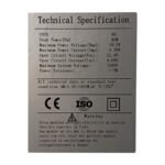 Panel Solar 80w 12v Monocristalino Con Conectores Negro 18.2v 22.4v - Imagen 6