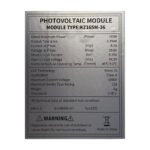 Panel Solar 150w 12v Monocristalino Con Conectores Negro 29.8v 34.3v - Imagen 6