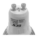 Lámpara Dicroica Led Gu10 5w Luz Fría 220v Blanco Frío - Imagen 4