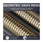 Afeitadora Rasuradora Inalámbrica Lavable Nikai Nk-7708 Negro - Imagen 9