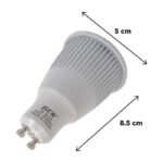 Lámpara Dicroica Led Gu10 7w Luz Fría 220v Blanco Frío - Imagen 5