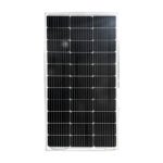 Panel Solar 80w 12v Monocristalino Con Conectores Negro 18.2v 22.4v - Imagen 2