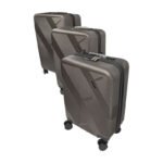 Set De 3 Valijas Maletas Rígidas Resistentes Impermeables - Imagen 2