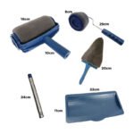 Kit Set Rodillos Recargables Pintura + Accesorios - Imagen 9