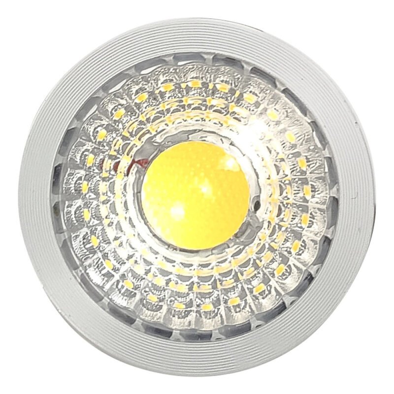 Lámpara Dicroica Led Gu10 9w Luz Cálida 220v