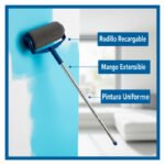 Kit Set Rodillos Recargables Pintura + Accesorios - Imagen 10