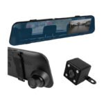 Cámara Espejo Retrovisor Universal Cámaras Frontal Reversa - Imagen 2