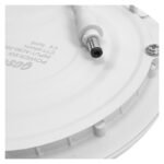 Plafon Spot Led Luz Fría De Embutir Redondo 9w Blanco - Imagen 4