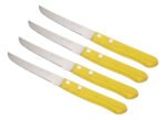 Set Juego De Cubiertos Acero Inoxidable Mango Madera X12 Color Marrón Claro - Imagen 4