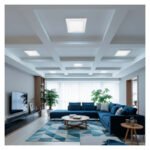 Plafon Spot Led Luz Fría De Embutir Cuadrado 12w Blanco - Imagen 7