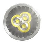 Lámpara Dicroica Led Gu10 3w Luz Fría 220v Blanco Frío