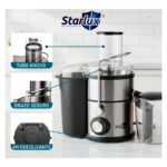 Procesadora Licuadora Picadora Moledora Pro 1200w Starlux Plateado - Imagen 9