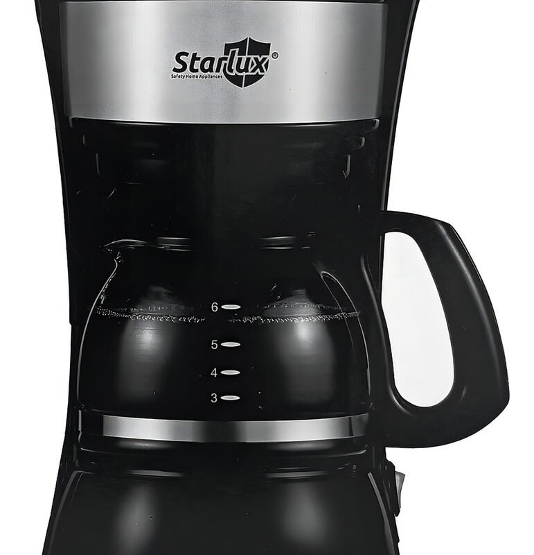 Cafetera Goteo Filtro 650w Starlux Color Negro