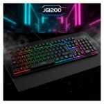 Combo Kit Gamer Teclado Mouse Pad Y Auriculares Rgb Negro Negro - Imagen 9