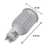 Lámpara Dicroica Led Gu10 9w Luz Cálida 220v Blanco Cálido - Imagen 5
