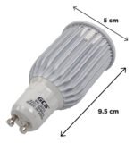 Lámpara Dicroica Led Gu10 9w Luz Cálida 220v - Imagen 6