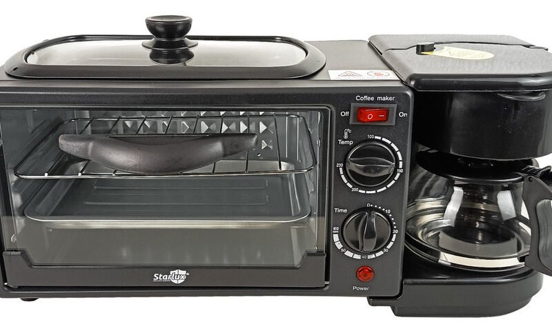 Horno De Mesa Eléctrico Starlux Sl-22121 12l Negro