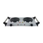 Anafe Cocina Cocinilla Eléctrico 2000w Dos Hornallas Blanco Blanco - Imagen 2