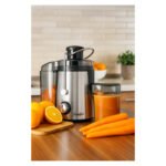 Juguera Extractor Eléctrica 400w 1,5 Litros 2 Velocidades Plateado - Imagen 9