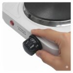 Cocinilla Cocina Anafe Eléctrico 1000w De Una Hornalla Blanco - Imagen 5