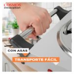Anafe Cocina Cocinilla Eléctrico 1000w 1 Hornalla Con Asas Blanco - Imagen 7