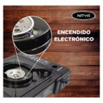 Anafe Cocina Gas Portátil Ideal Camping 1 Hornalla + Valija - Imagen 4