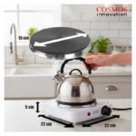 Cocinilla Cocina Anafe Eléctrico 1000w De Una Hornalla Blanco - Imagen 6