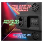 Tacho Luz Escenario Led 54 Apto Dmx Color Luces Rgb - Imagen 7