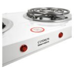 Anafe Cocina Cocinilla Eléctrico 2000w Dos Hornallas Blanco - Imagen 4