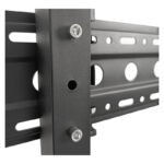 Soporte Tv Pantalla Dos Estantes De 32 A 75  Con Ruedas Negro - Imagen 6