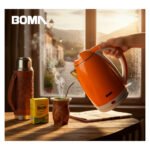 Jarra Caldera Eléctrica 2 Litros Boma 1500w Bm-1009 Naranja - Imagen 9