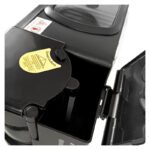 Horno De Mesa 3 En 1 Eléctrico Cafetera Plancha Cosmos Negro Negro - Imagen 4