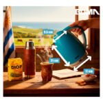 Jarra Caldera Eléctrica 2 Litros Boma 1500w Bm-1009 - Celeste - Imagen 6