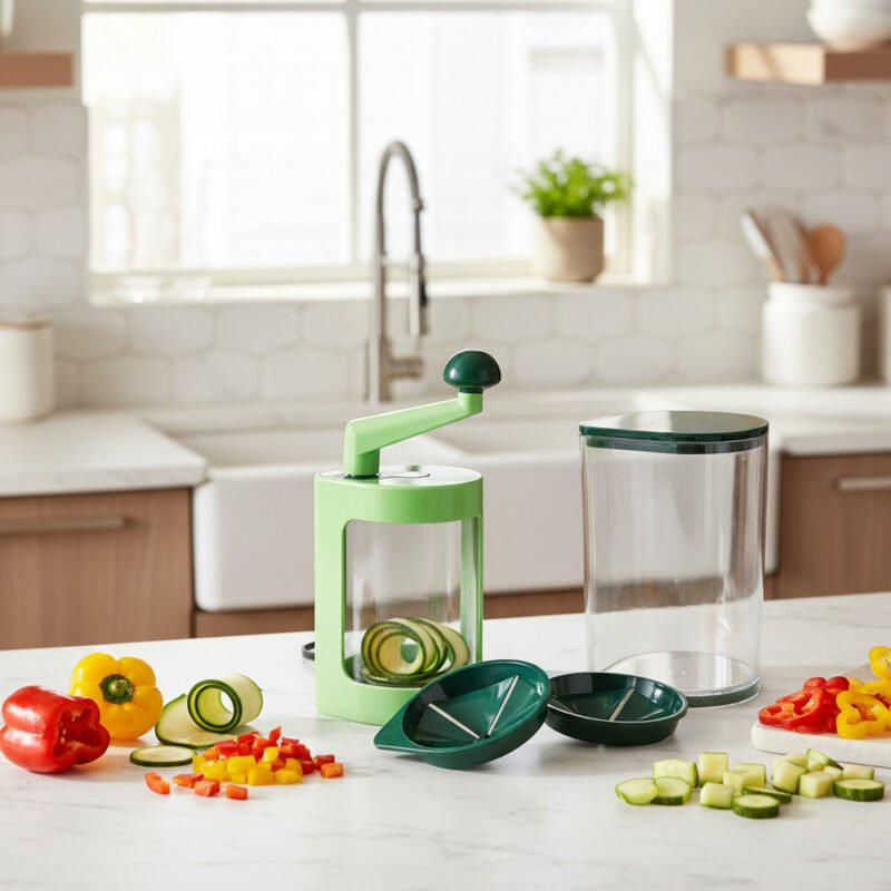 Rallador Picador Cortador De Alimentos Manual Cocina