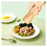 Pimientero Pimentero Grande Sólido 35 Cm Madera Molinillo - Marrón Claro - Imagen 3