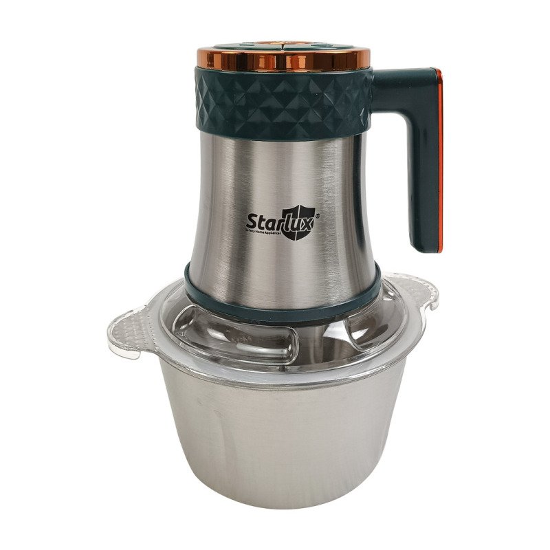 Procesadora Picadora Eléctrica Carne Verduras 2 Litros 250w Plateado