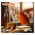 Jarra Caldera Eléctrica 2 Litros Boma 1500w Bm-1009 Naranja - Imagen 7
