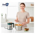 Procesadora Picadora Eléctrica Carne Verduras 2 Litros 250w Plateado - Imagen 8