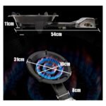 Anafe Quemador Gas 1 Hornalla Alto Rendimiento Hierro Negro Negro - Imagen 6