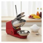 Picadora Trituradora De Hielo Nieve Eléctrica Potente Rojo - Imagen 7